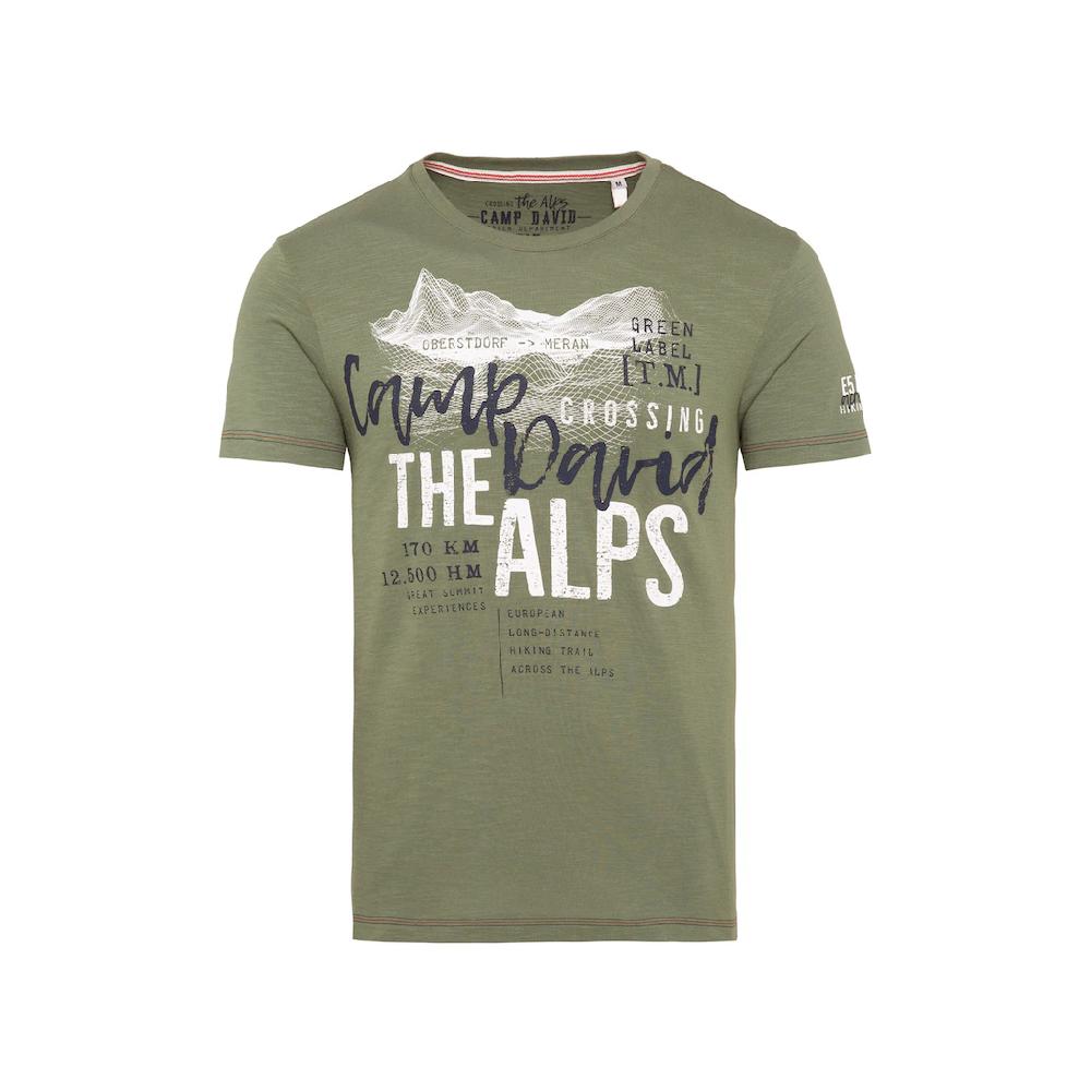 CAMP DAVID Rundhalsshirt Aus Baumwolle ▷ Für