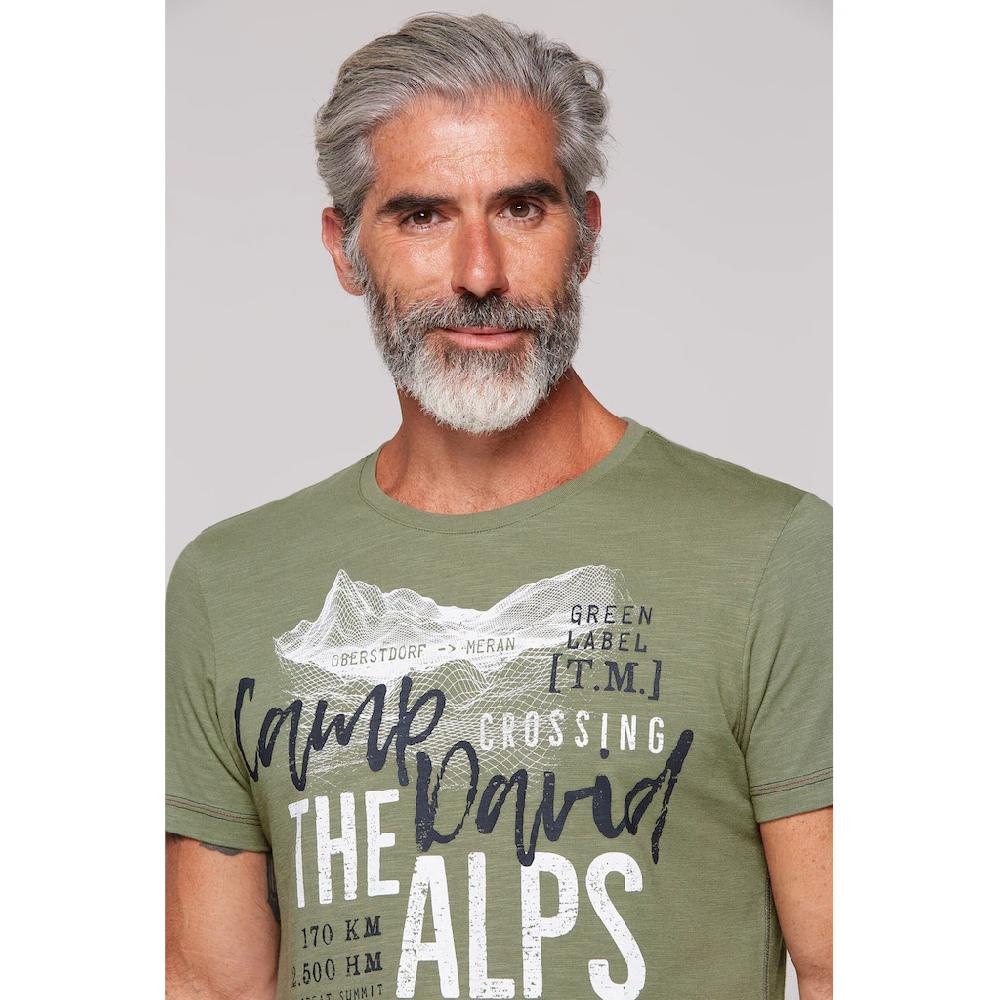 CAMP DAVID Rundhalsshirt Aus Baumwolle ▷ Für