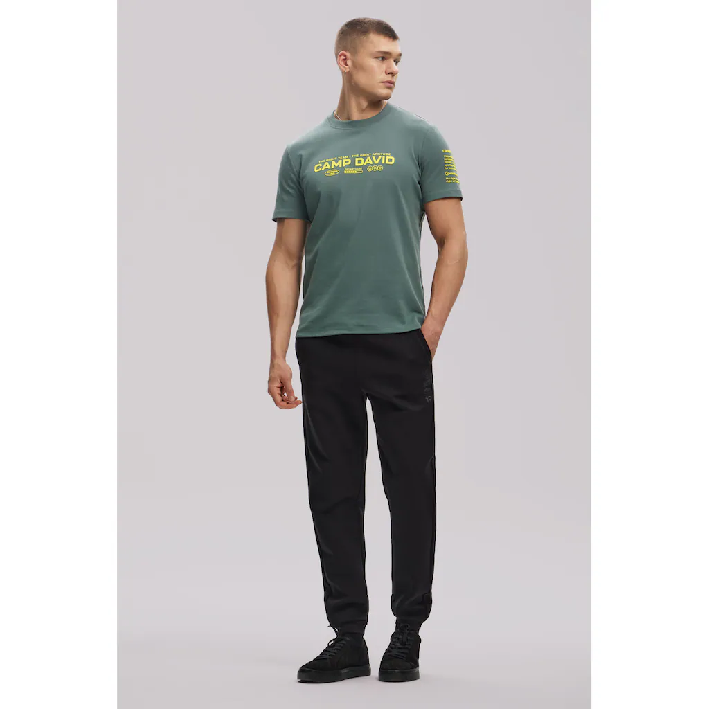 CAMP DAVID Rundhalsshirt Aus Baumwolle ▷ Für