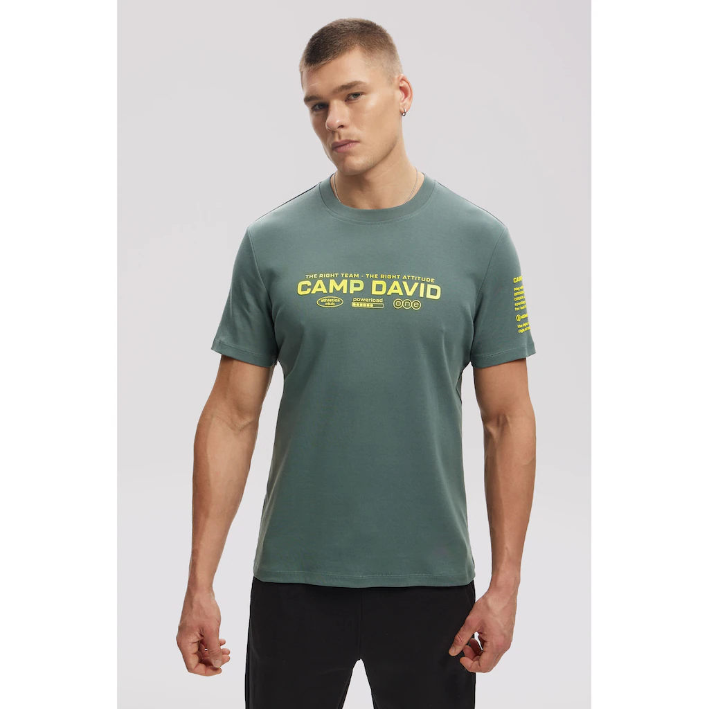 CAMP DAVID Rundhalsshirt aus Baumwolle ▷ für