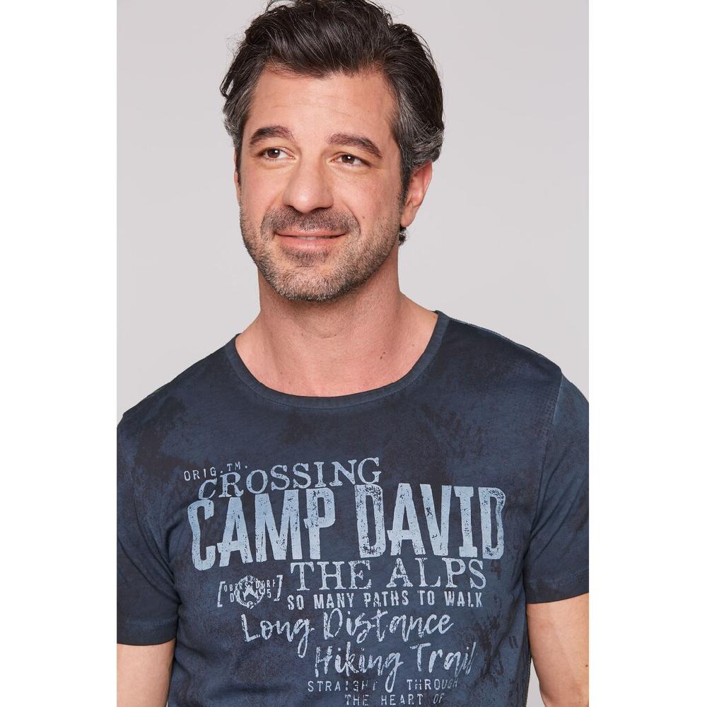 CAMP DAVID Rundhalsshirt Aus Baumwolle ▷ Für