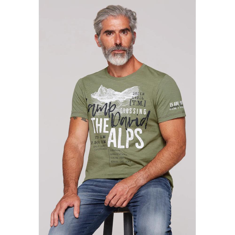 CAMP DAVID Rundhalsshirt aus Baumwolle ▷ für