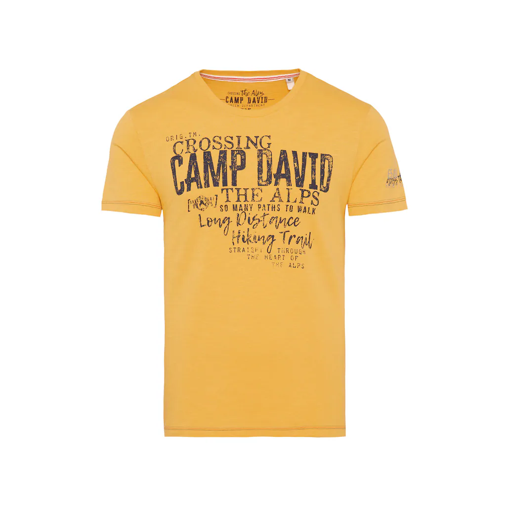 CAMP DAVID Rundhalsshirt Aus Baumwolle ▷ Kaufen