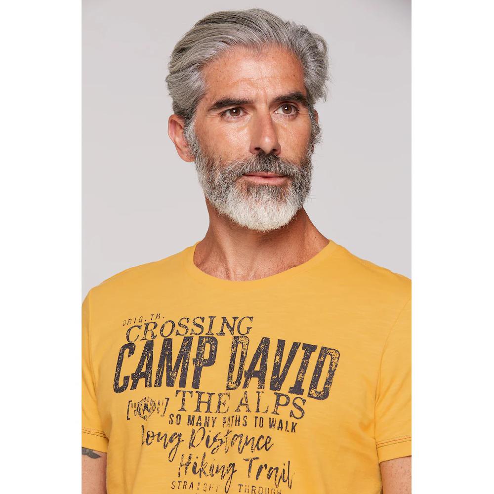 CAMP DAVID Rundhalsshirt Aus Baumwolle ▷ Kaufen
