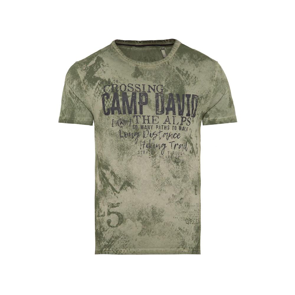 CAMP DAVID Rundhalsshirt Aus Baumwolle ▷ Kaufen