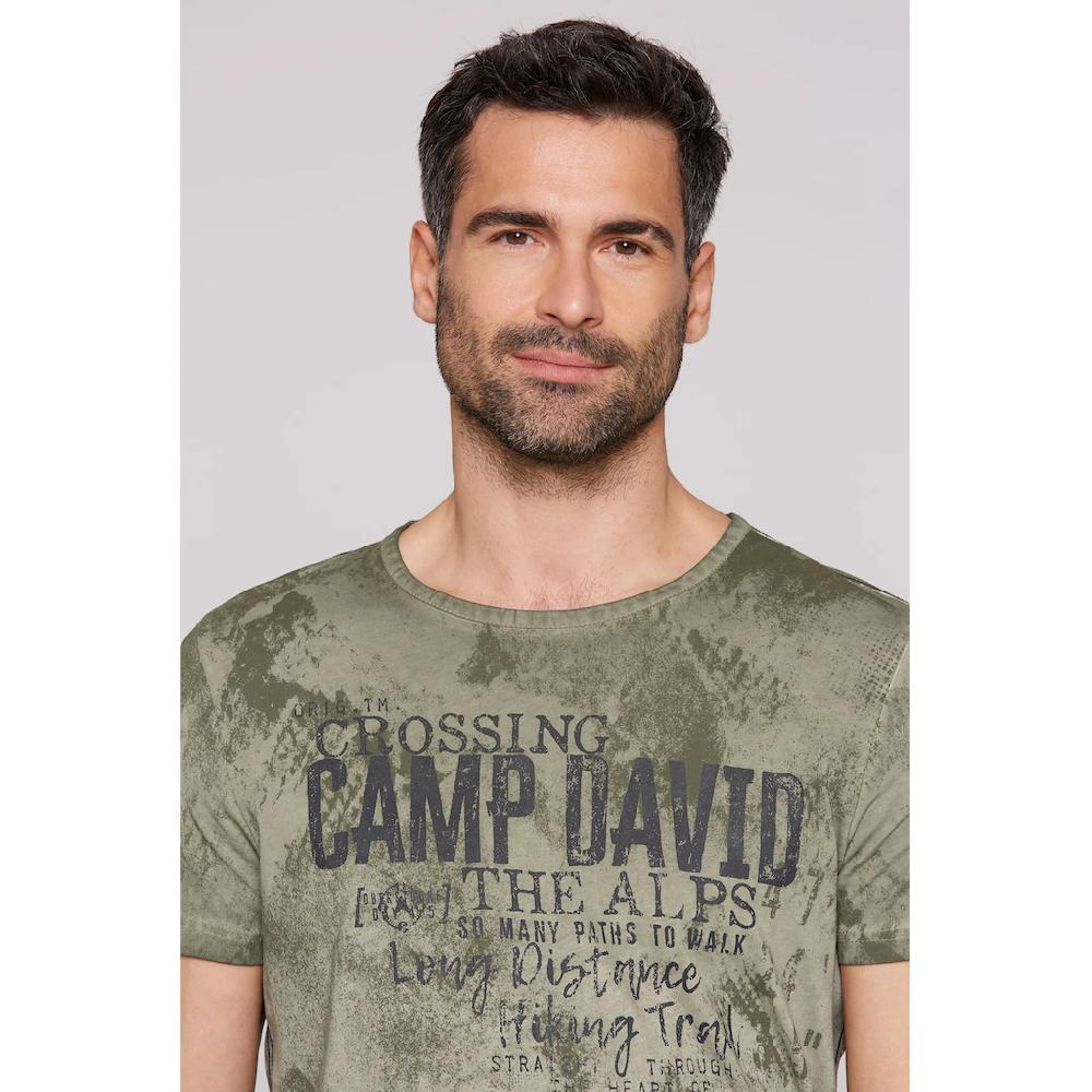 CAMP DAVID Rundhalsshirt Aus Baumwolle ▷ Kaufen