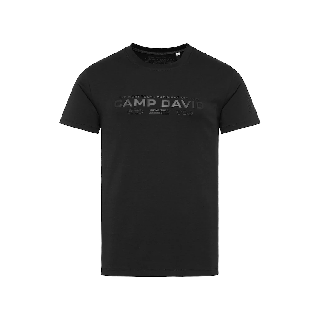CAMP DAVID Rundhalsshirt Aus Baumwolle ▷ Kaufen
