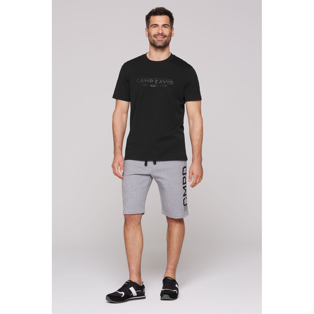 CAMP DAVID Rundhalsshirt Aus Baumwolle ▷ Kaufen