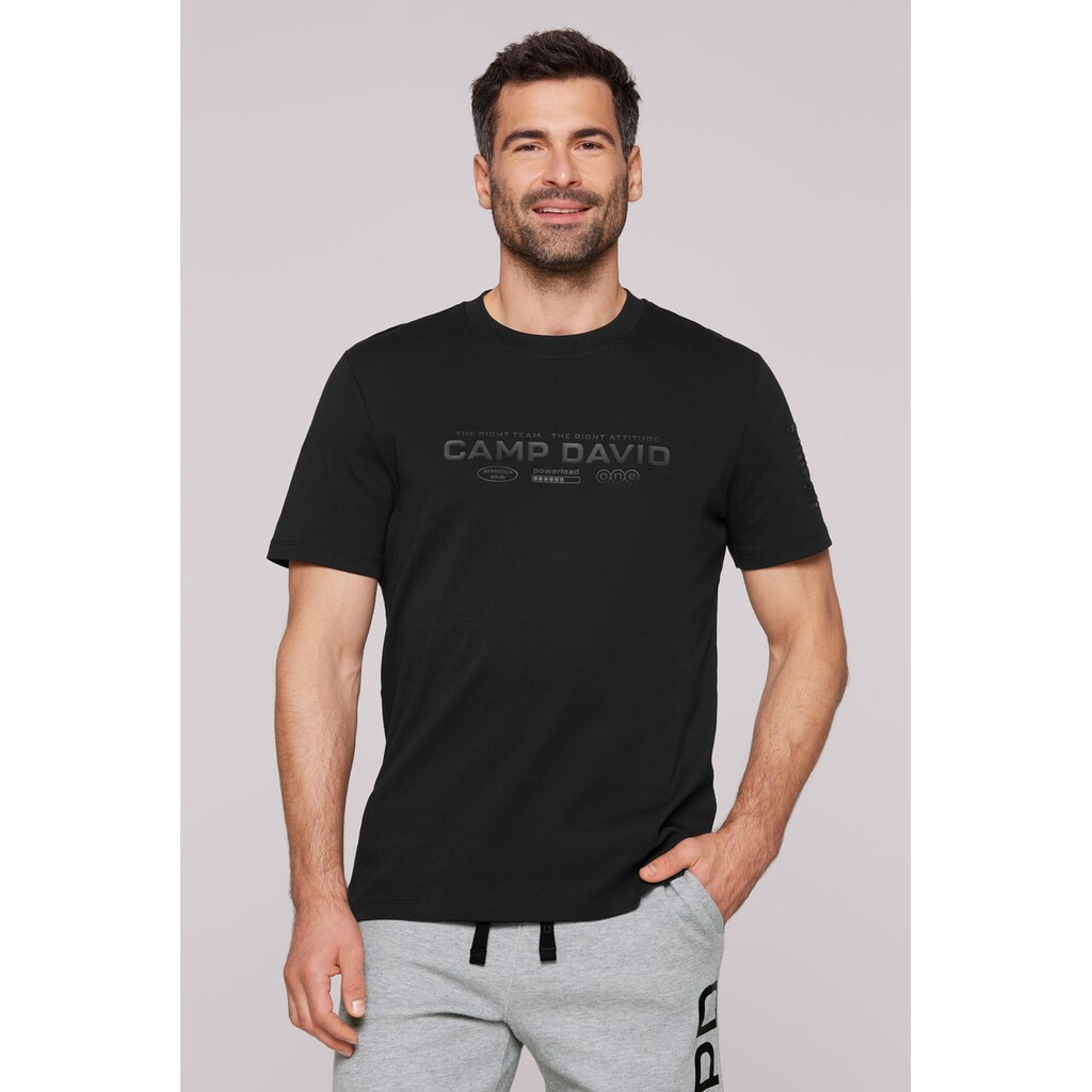 CAMP DAVID Rundhalsshirt aus Baumwolle ▷ kaufen