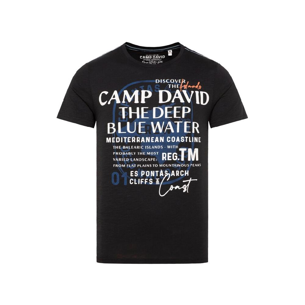 CAMP DAVID Rundhalsshirt Aus Baumwolle