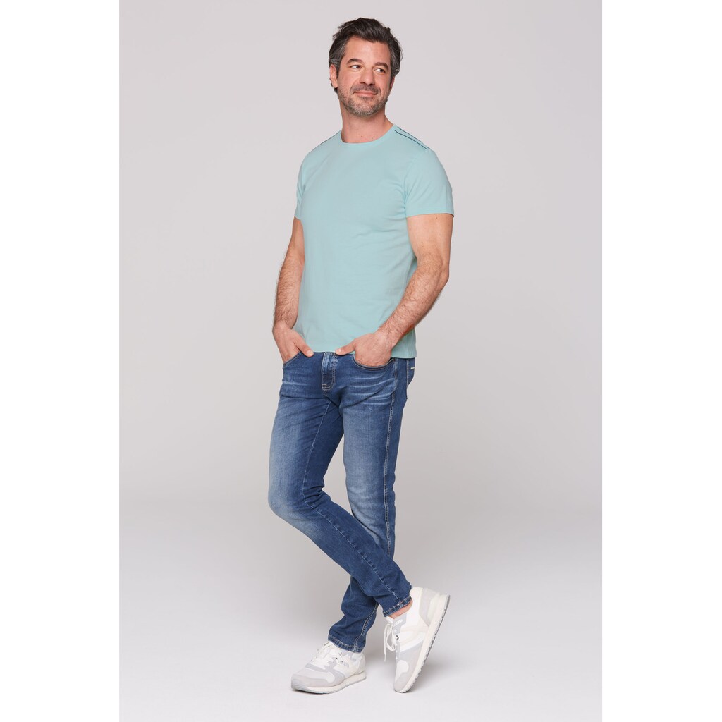 CAMP DAVID Rundhalsshirt Aus Baumwolle
