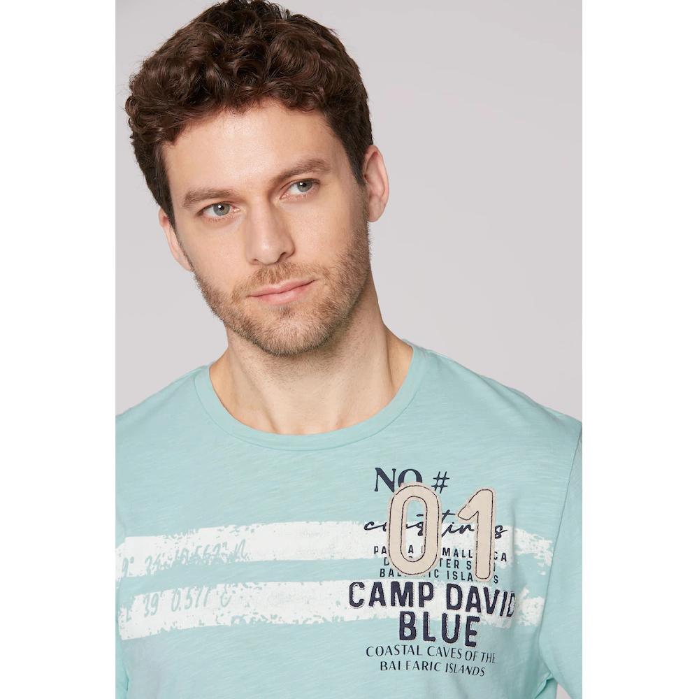 CAMP DAVID Rundhalsshirt Aus Baumwolle