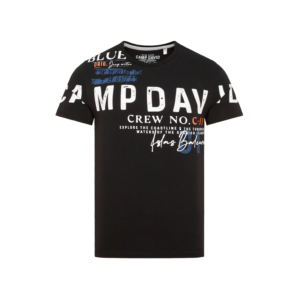 CAMP DAVID Rundhalsshirt Mit Baumwolle