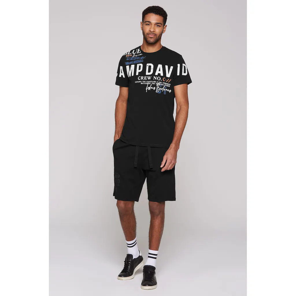 CAMP DAVID Rundhalsshirt Mit Baumwolle
