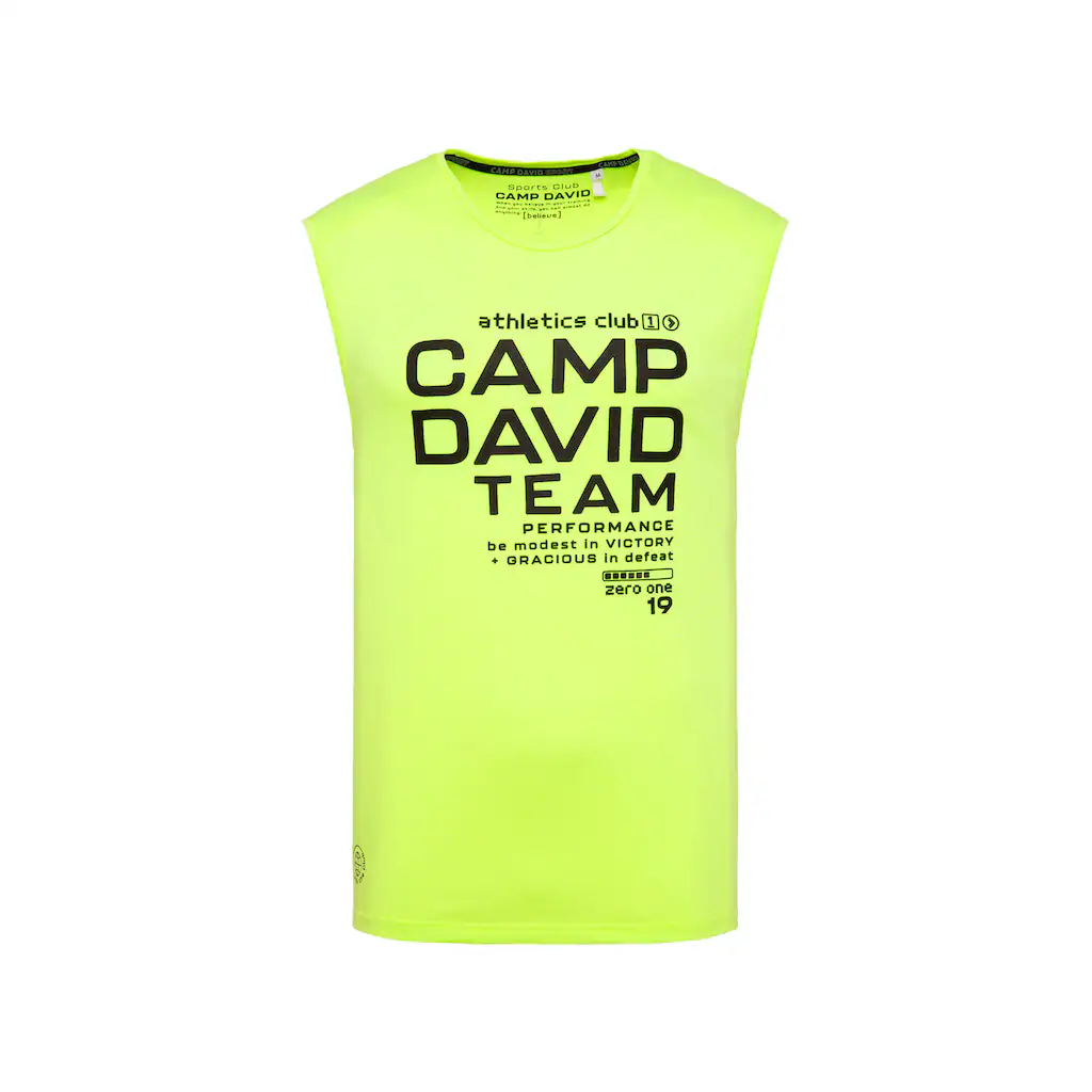 CAMP DAVID Rundhalsshirt Mit Baumwolle ▷ Bestellen