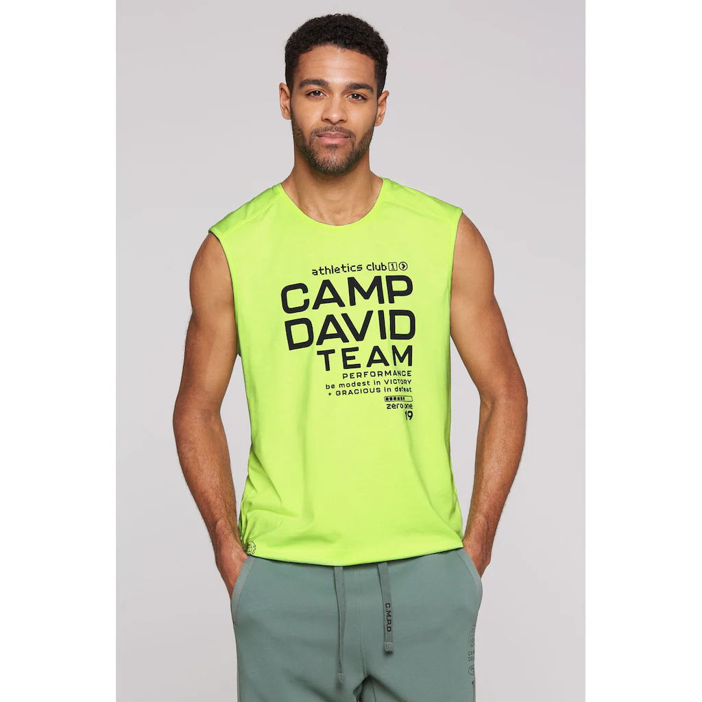 CAMP DAVID Rundhalsshirt mit Baumwolle ▷ bestellen