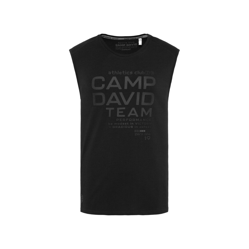 CAMP DAVID Rundhalsshirt Mit Baumwolle ▷ Für