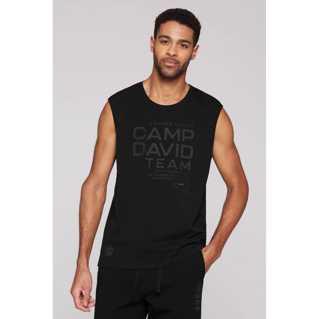 CAMP DAVID Rundhalsshirt mit Baumwolle ▷ für