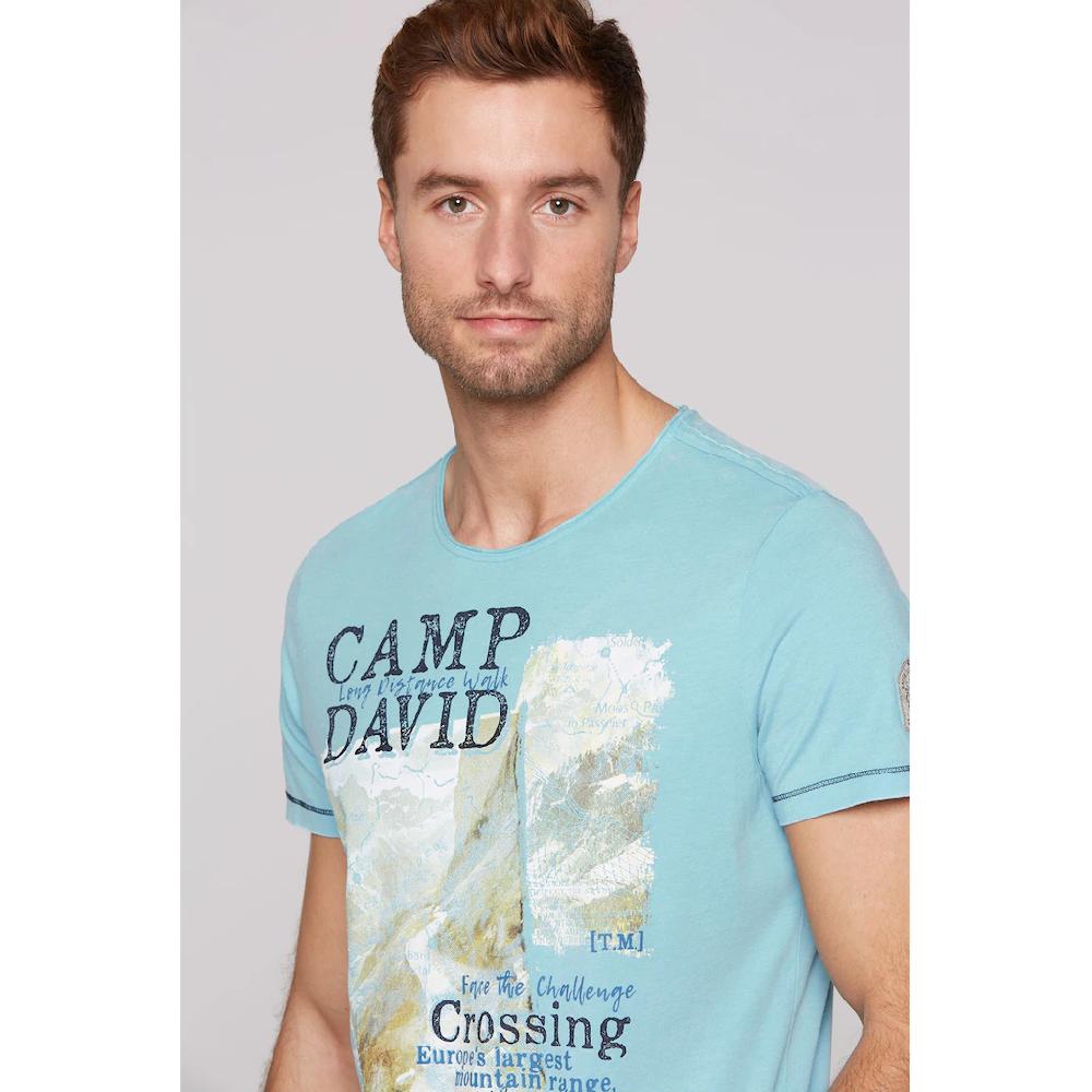 CAMP DAVID Rundhalsshirt Mit Baumwolle ▷ Kaufen