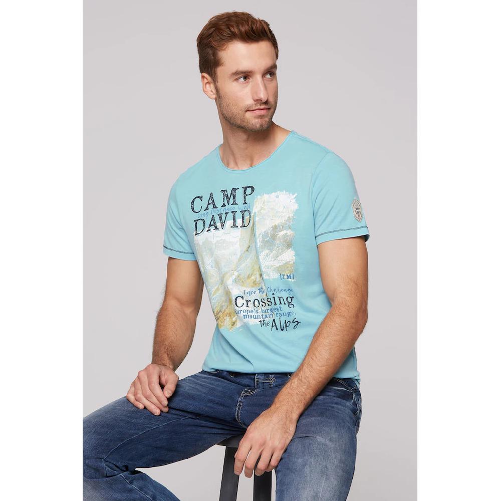 CAMP DAVID Rundhalsshirt mit Baumwolle ▷ kaufen