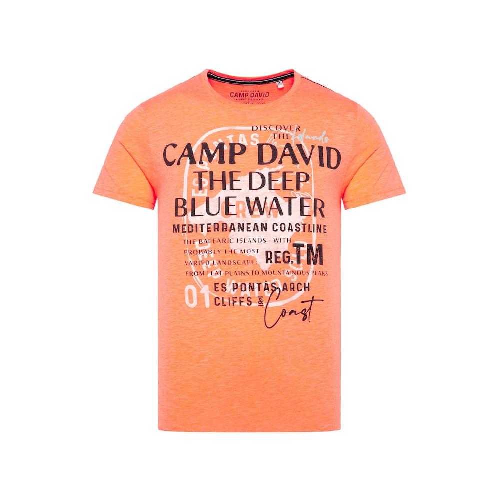 CAMP DAVID Rundhalsshirt Mit Baumwolle