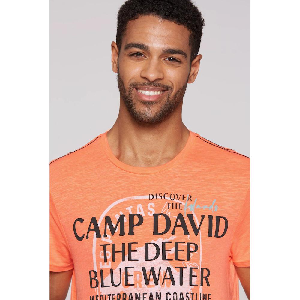CAMP DAVID Rundhalsshirt Mit Baumwolle