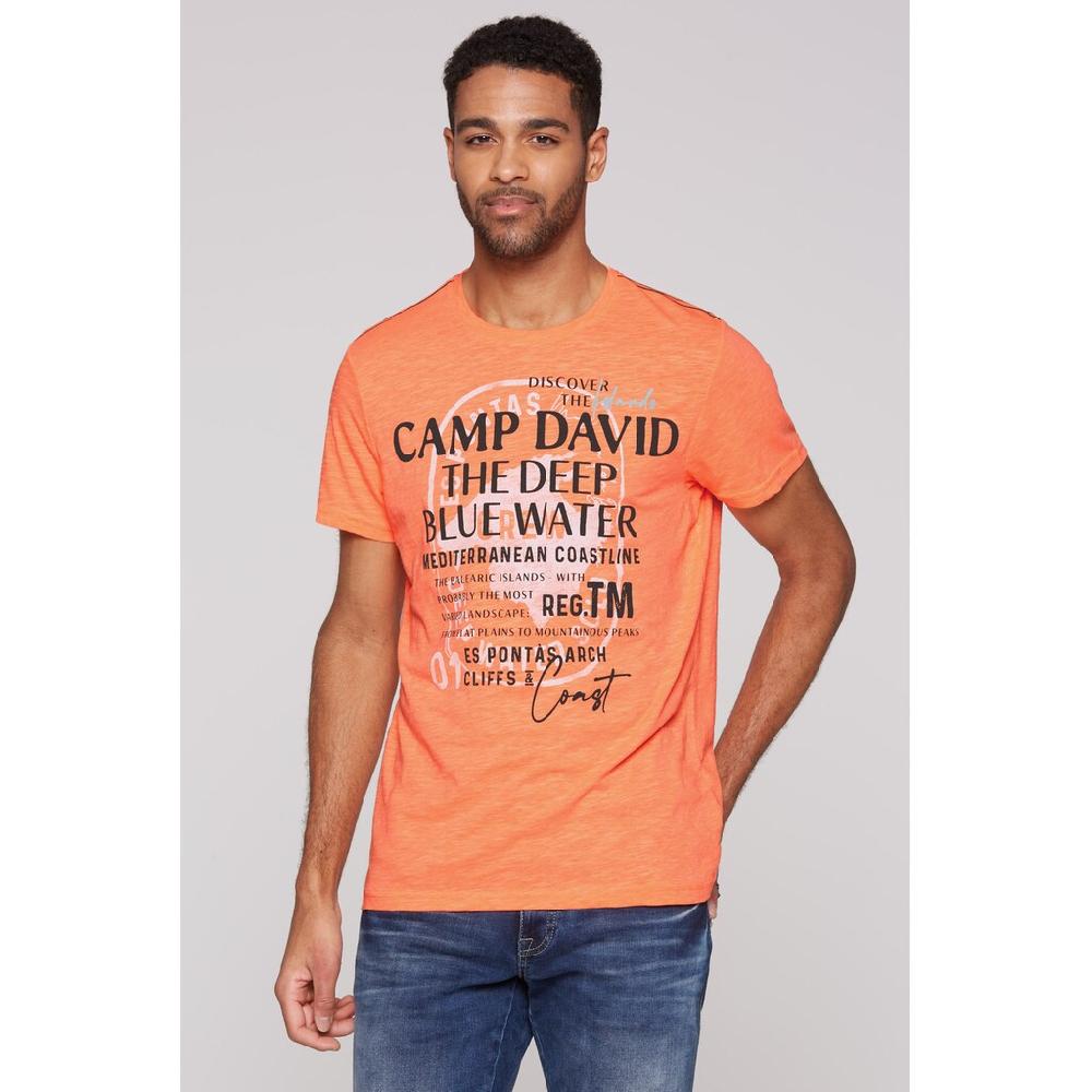 CAMP DAVID Rundhalsshirt mit Baumwolle