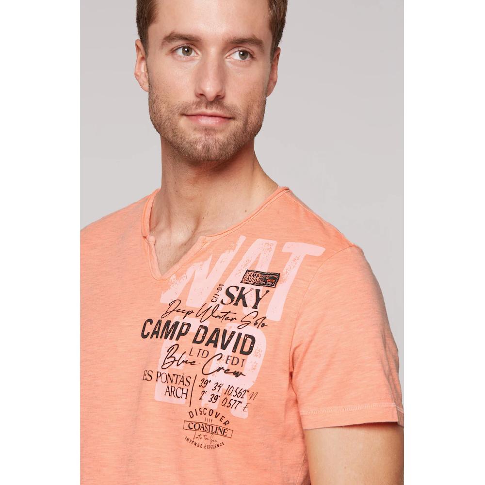 CAMP DAVID Rundhalsshirt Mit Baumwolle