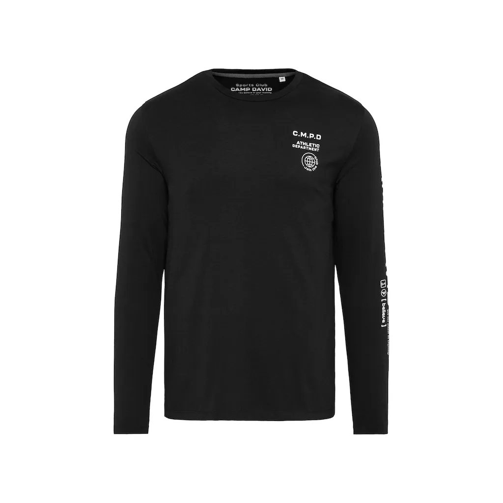 CAMP DAVID Rundhalsshirt Mit Necktape ▷ Kaufen