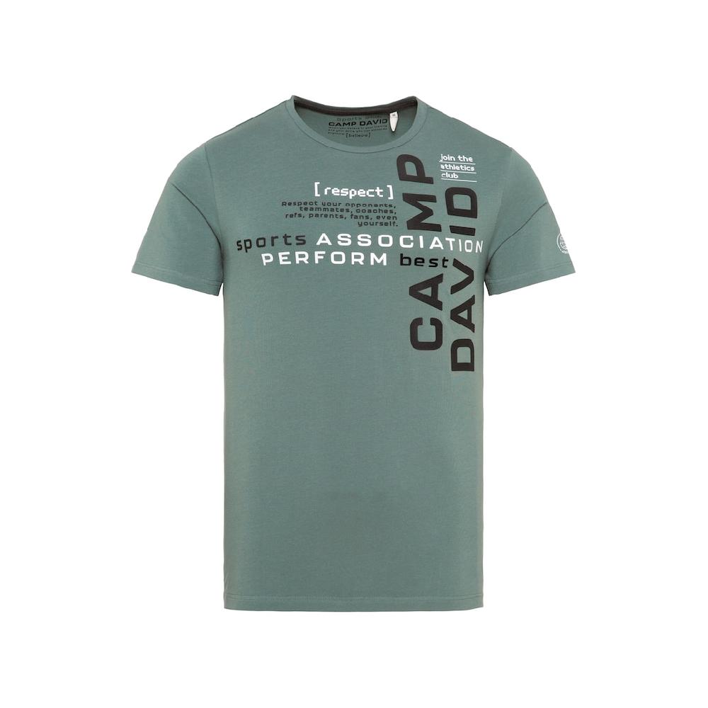 CAMP DAVID Rundhalsshirt Mit Reflektierenden Details ▷ Für