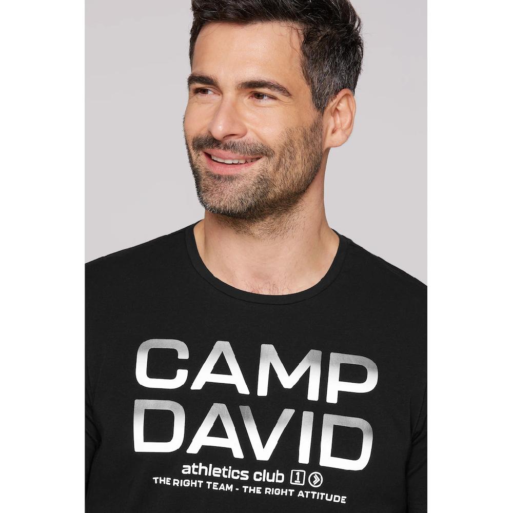 CAMP DAVID Rundhalsshirt Mit Reflektierenden Details ▷ Bestellen