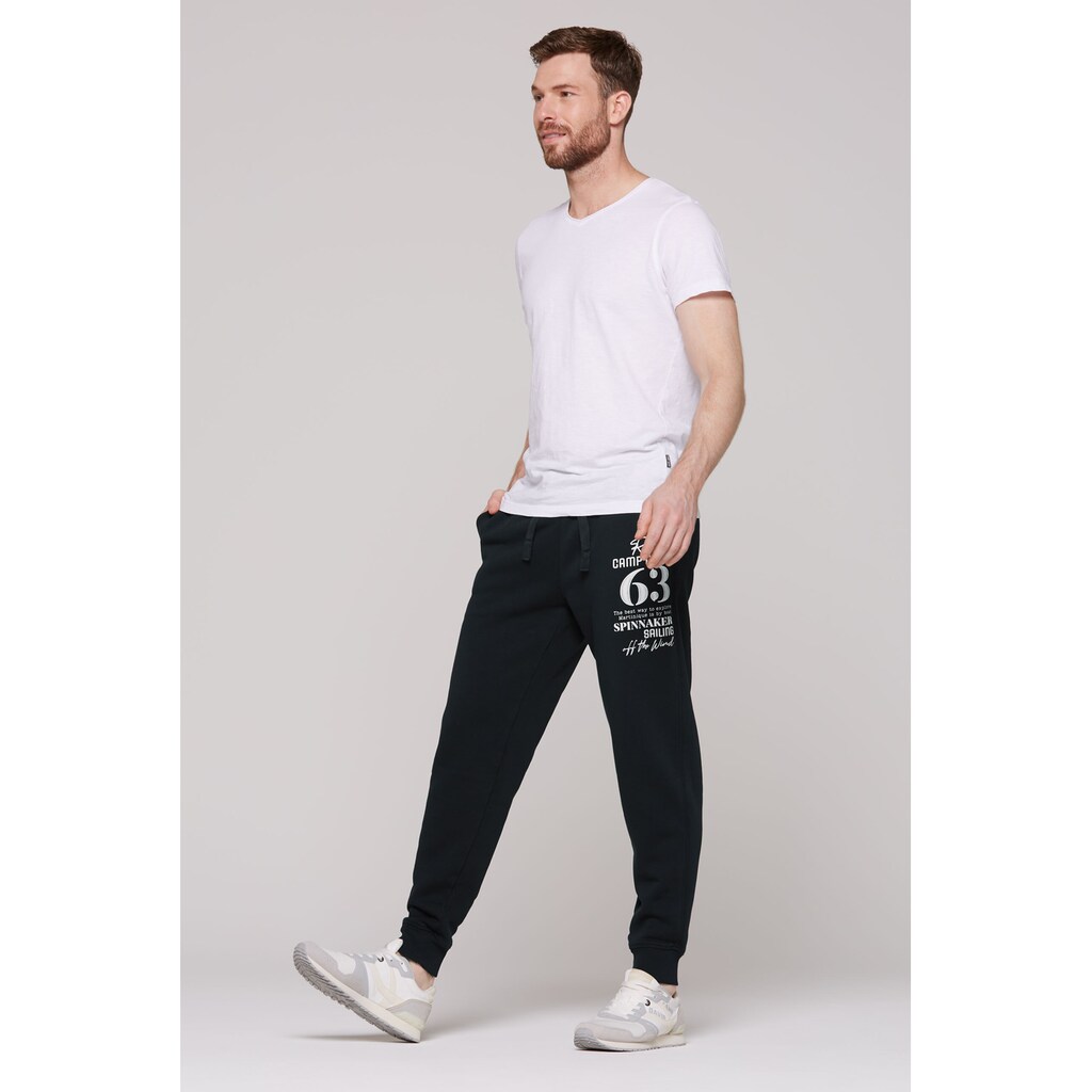 CAMP DAVID Sporthose Mit Elastikbund