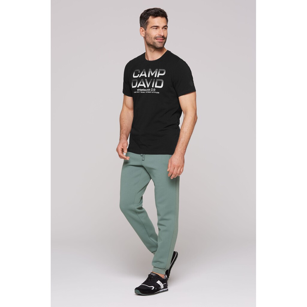 CAMP DAVID Sporthose Mit Elastikbund