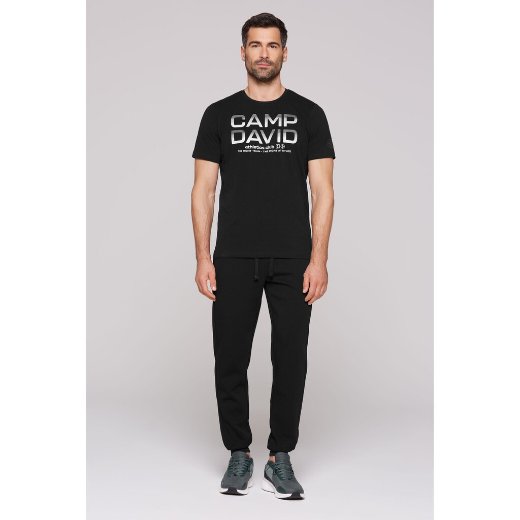 CAMP DAVID Sporthose Mit Elastikbund