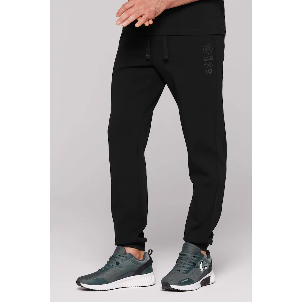 CAMP DAVID Sporthose mit Elastikbund