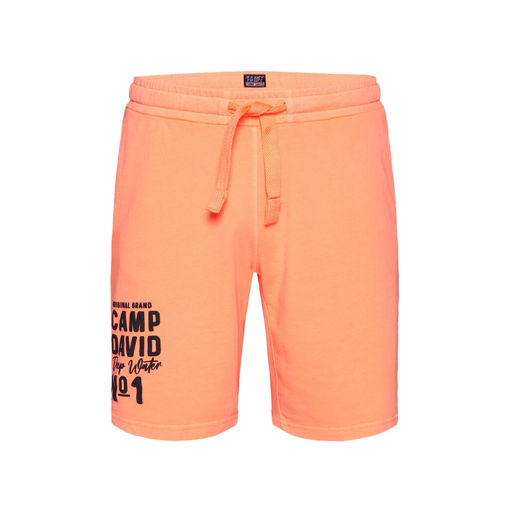CAMP DAVID Sporthose Mit Gesäßtasche