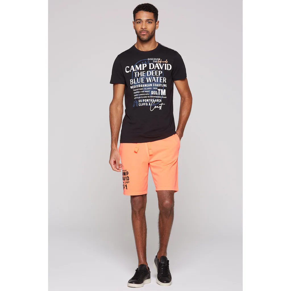 CAMP DAVID Sporthose Mit Gesäßtasche