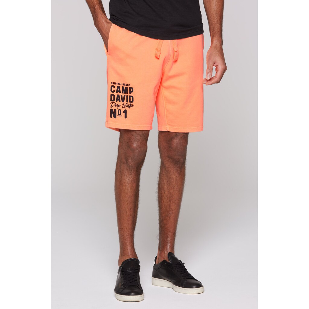 CAMP DAVID Sporthose mit Gesäßtasche