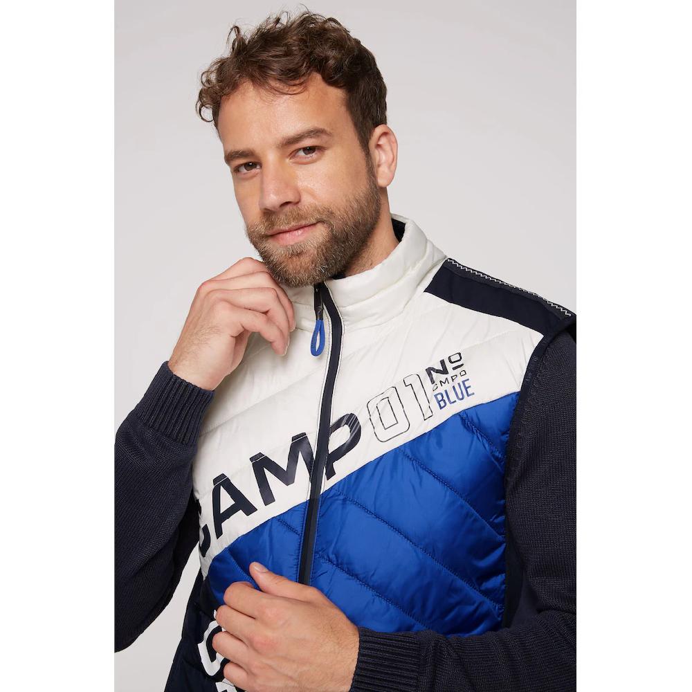 CAMP DAVID Steppweste Mit Colour-Blocking ▷ Bestellen