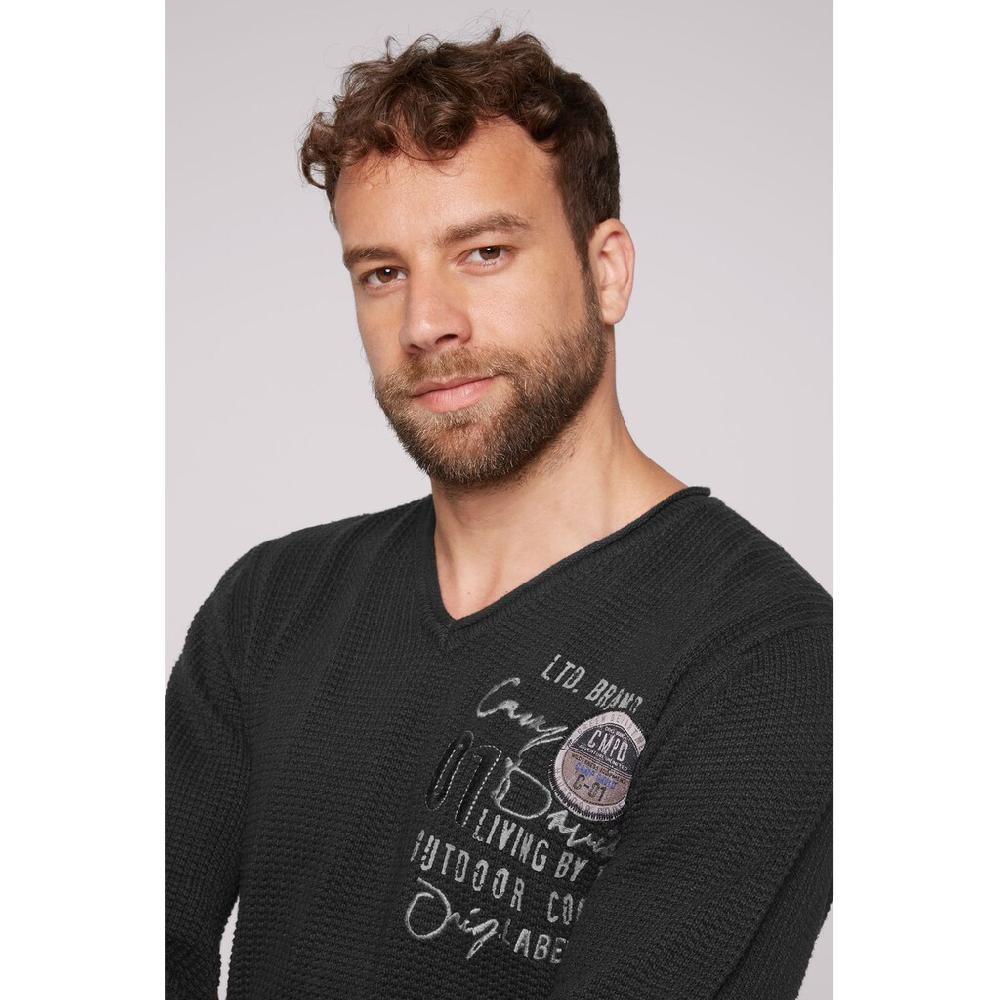 CAMP DAVID Strickpullover Mit Logo Print ▷ Kaufen