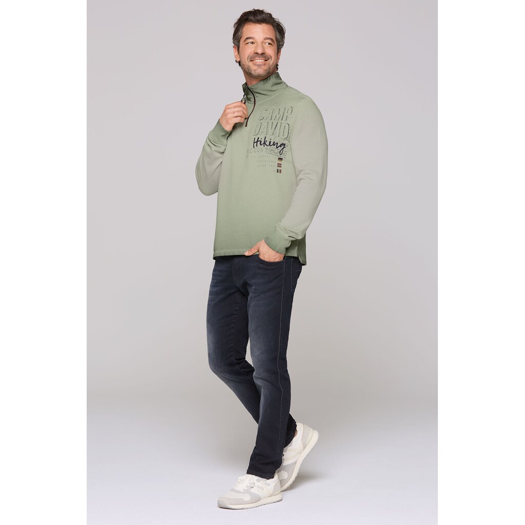 CAMP DAVID Sweater Aus Baumwolle ▷ Für