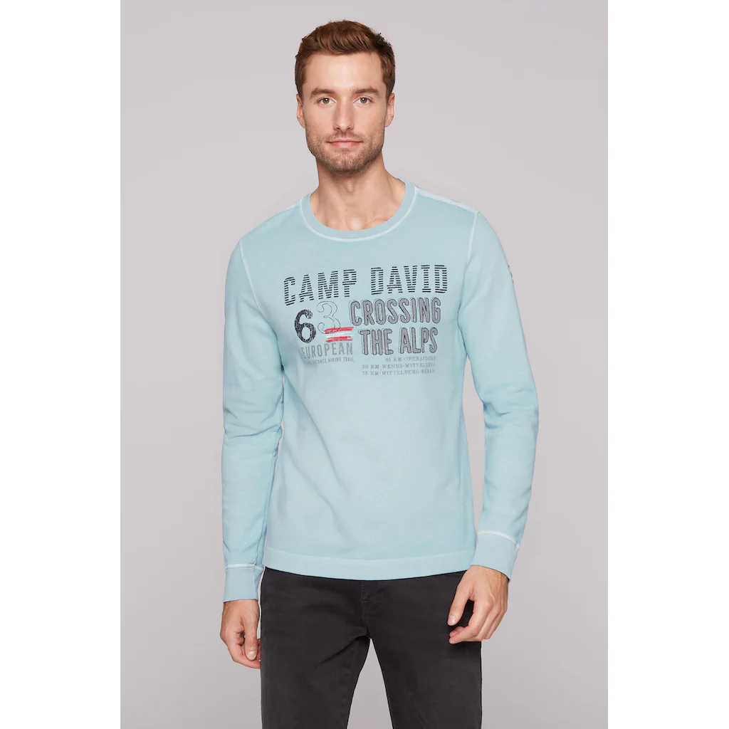 CAMP DAVID Sweater aus Baumwolle ▷ für