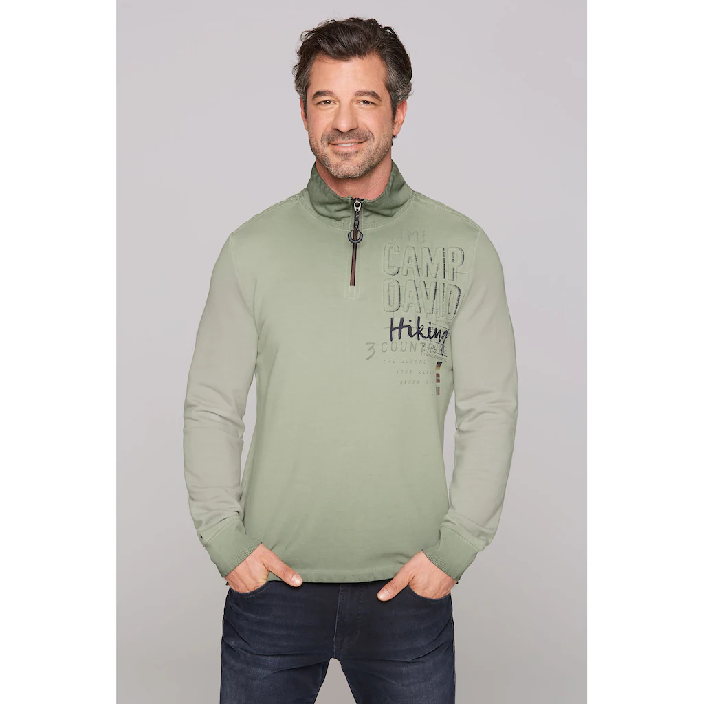 CAMP DAVID Sweater aus Baumwolle ▷ für