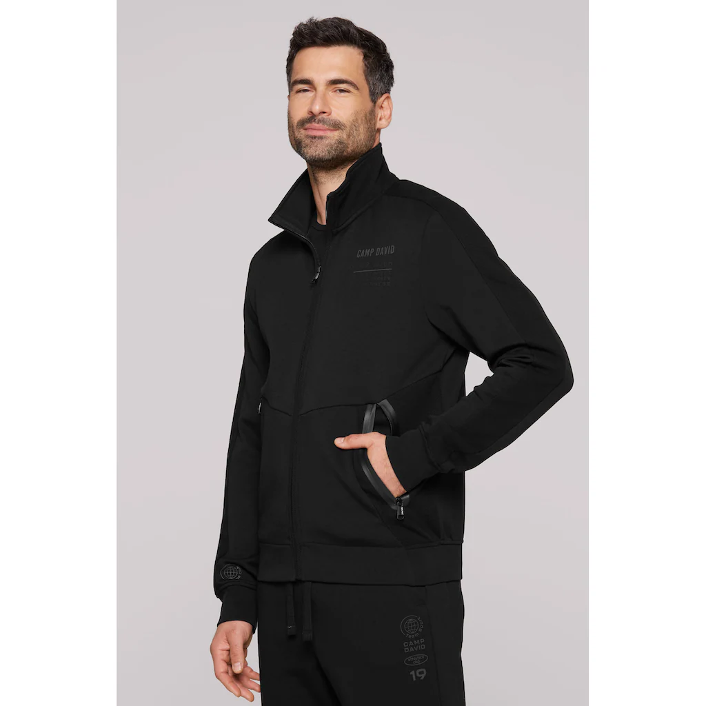 CAMP DAVID Sweatjacke mit Stehkragen ▷ kaufen