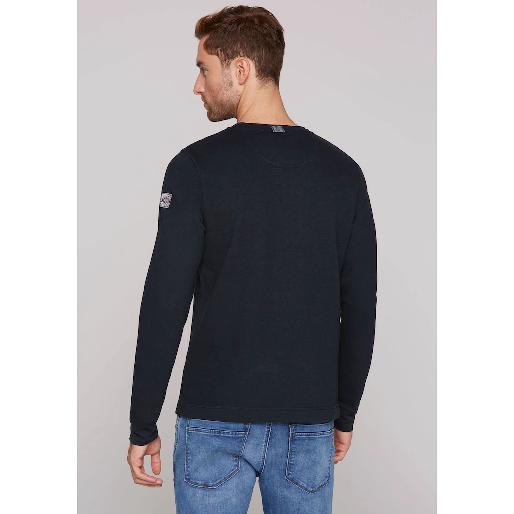 CAMP DAVID Sweatshirt Mit Prints Und Stickereien ▷ Für