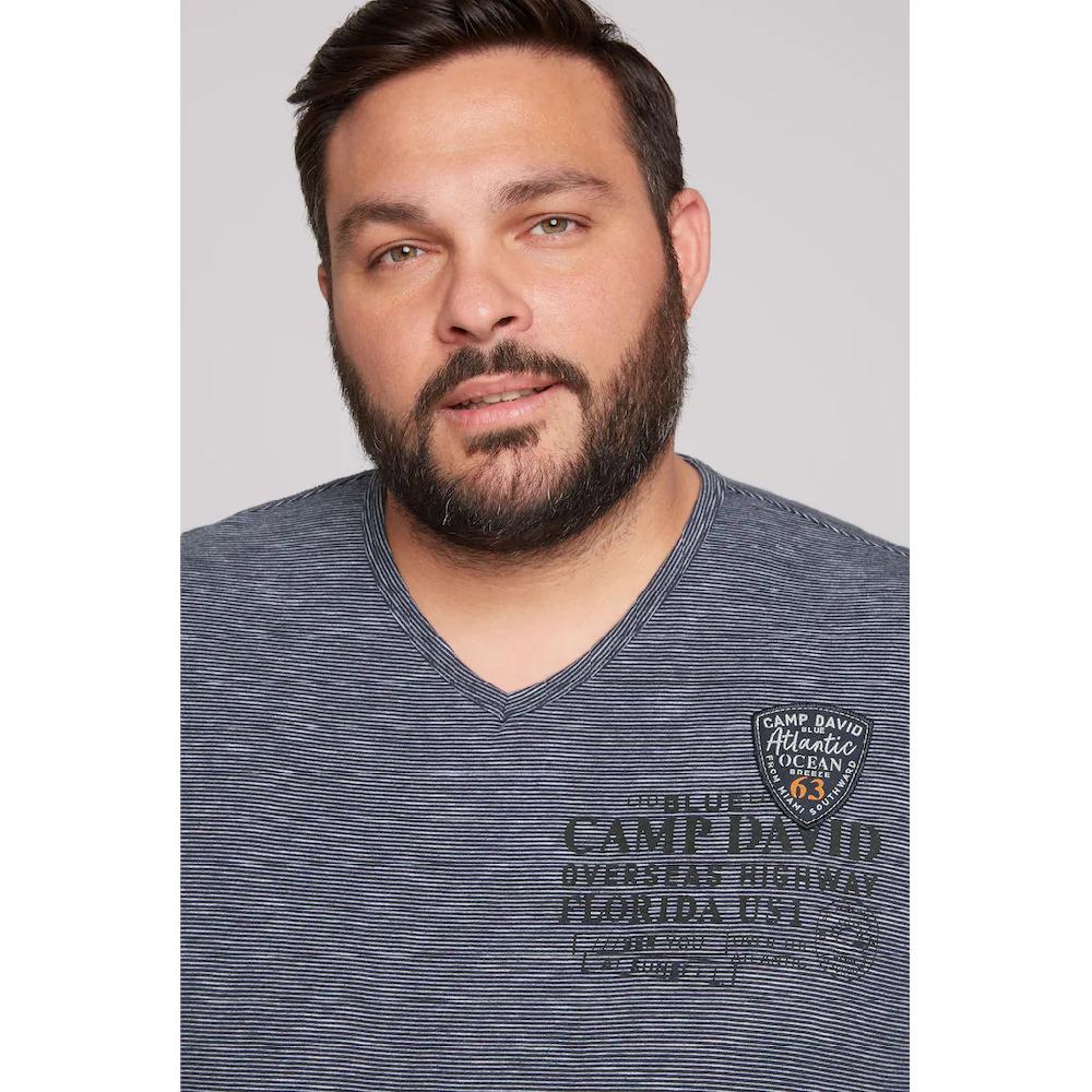 CAMP DAVID T-Shirt Mit Label Print Und Patch ▷ Bestellen