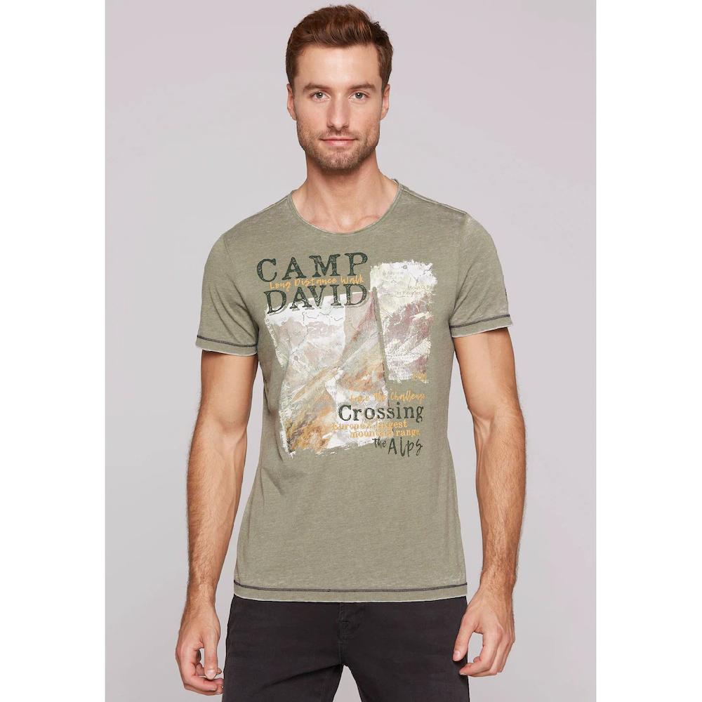 CAMP DAVID T-Shirt mit offenen Kanten ▷ bestellen