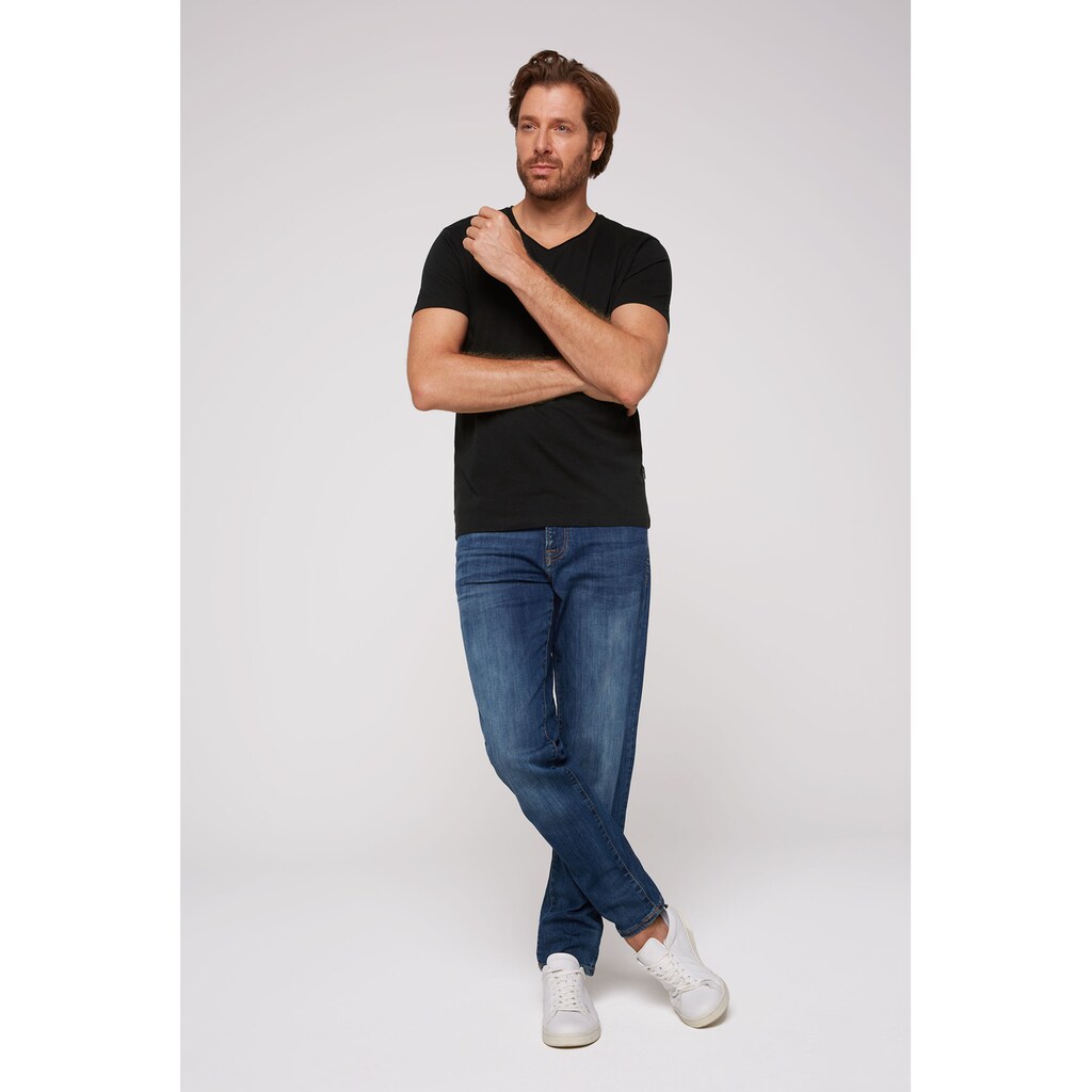 CAMP DAVID V-Shirt Aus Baumwolle ▷ Für