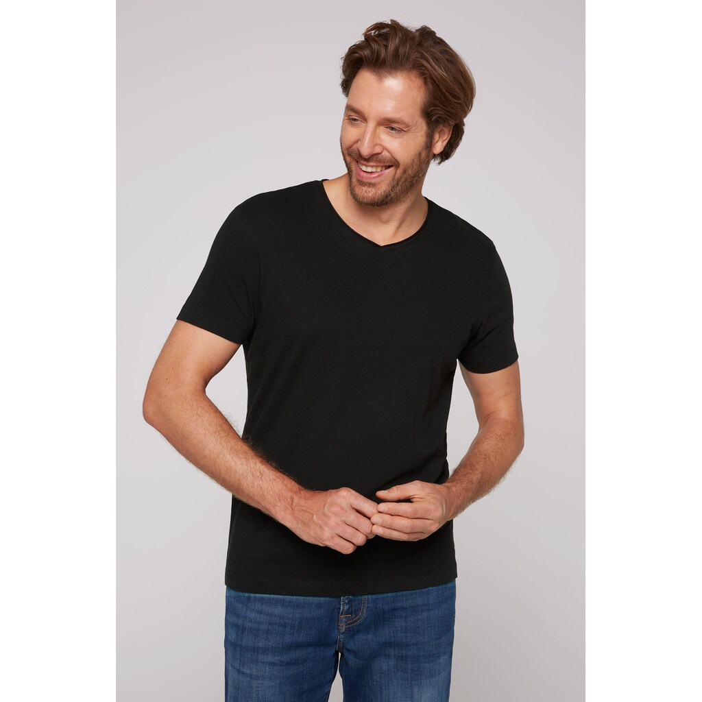 CAMP DAVID V-Shirt aus Baumwolle ▷ für