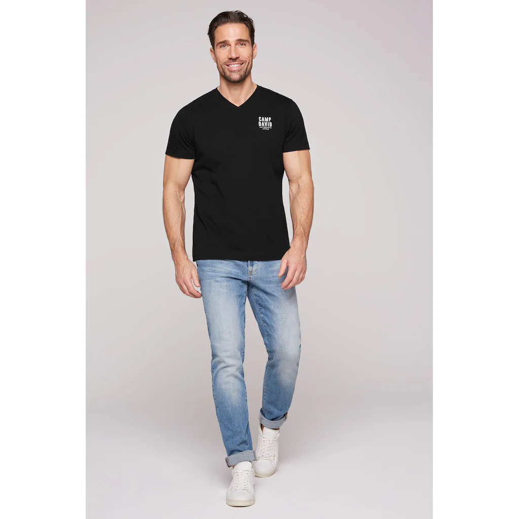 CAMP DAVID V-Shirt Mit Elasthan-Anteil ▷ Bestellen